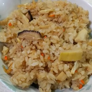 ちょっとの工夫で『炊き込みご飯』or『おこわ』